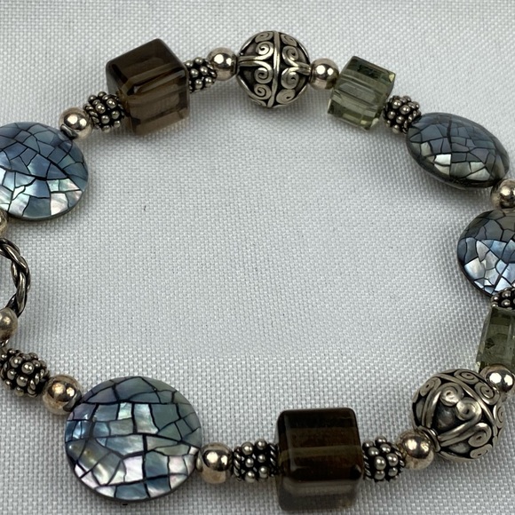 Set - Artisan Bracelet & Matching Earrings - Picture 2 of 2